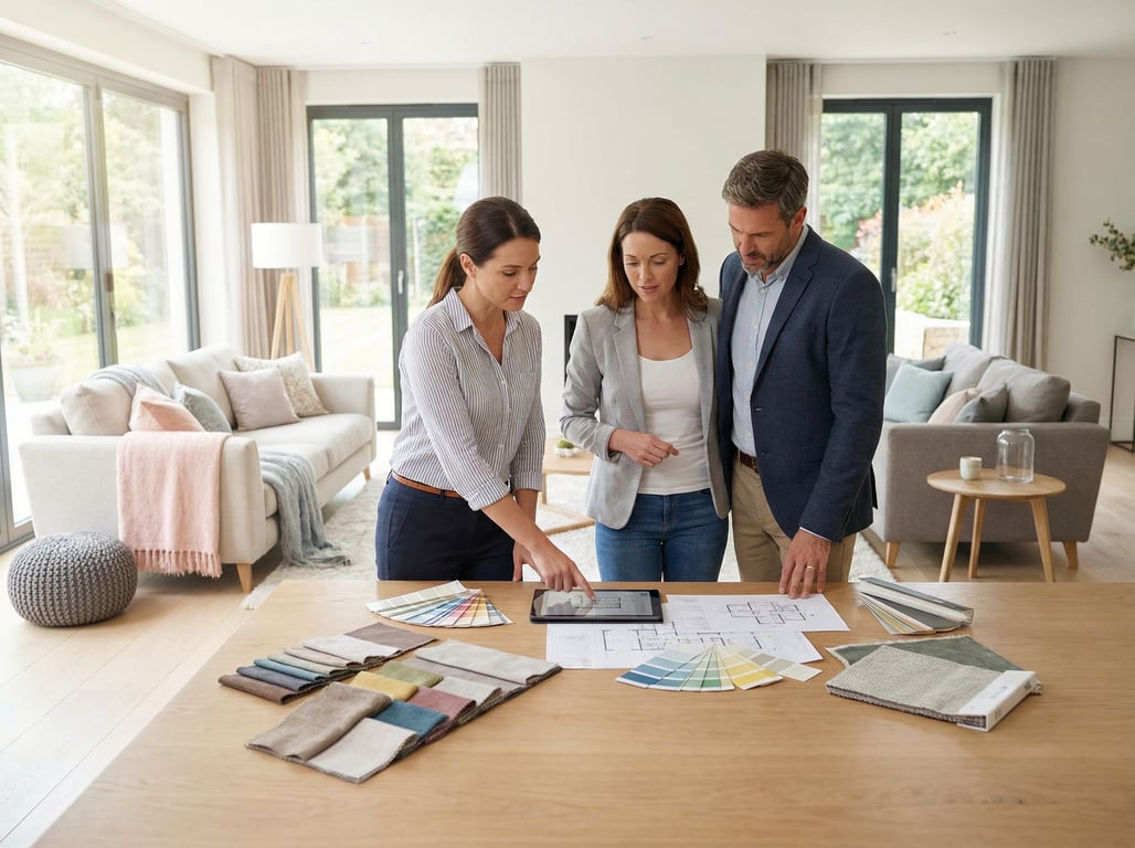 Illustration for section 2 of: Decorador de interiores: qué hace, cuánto cuesta y cuándo contratarlo (alternativas para vender una casa)