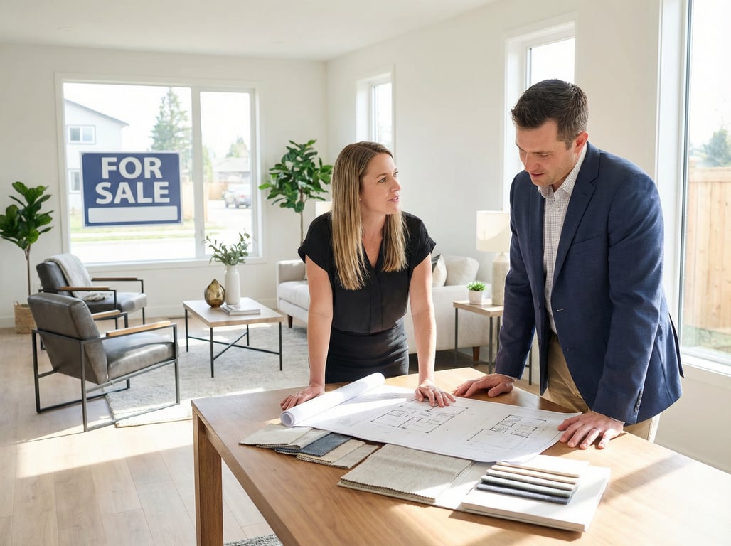 Illustration for section 1 of: Diseñador de interiores para vender una casa: qué hace, cuánto cuesta y cuándo compensa (vs. IA)