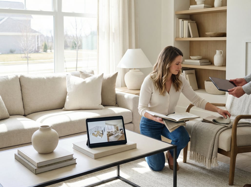 Illustration for section 2 of: Diseñador de interiores para vender una casa: qué hace, cuánto cuesta y cuándo compensa (vs. IA)