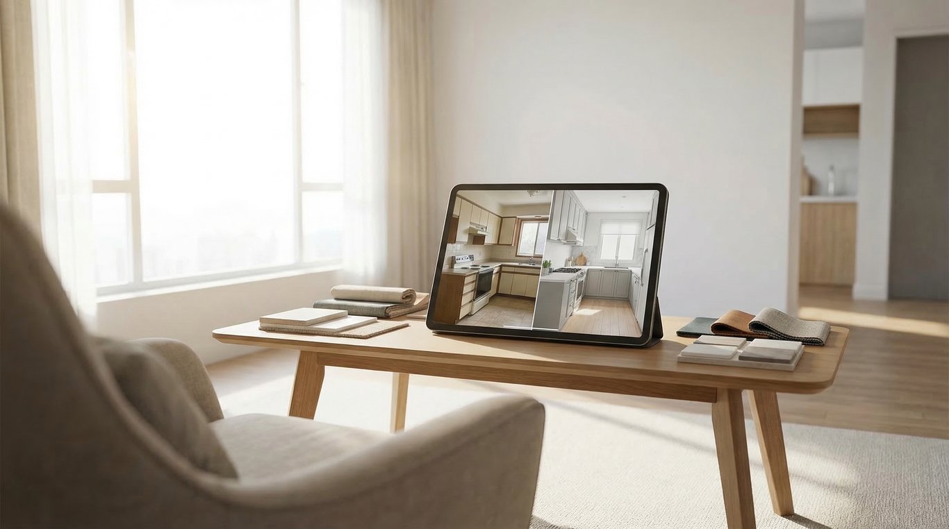 Diseño interior para captación inmobiliaria: cómo visualizar mejoras antes de reformar una vivienda