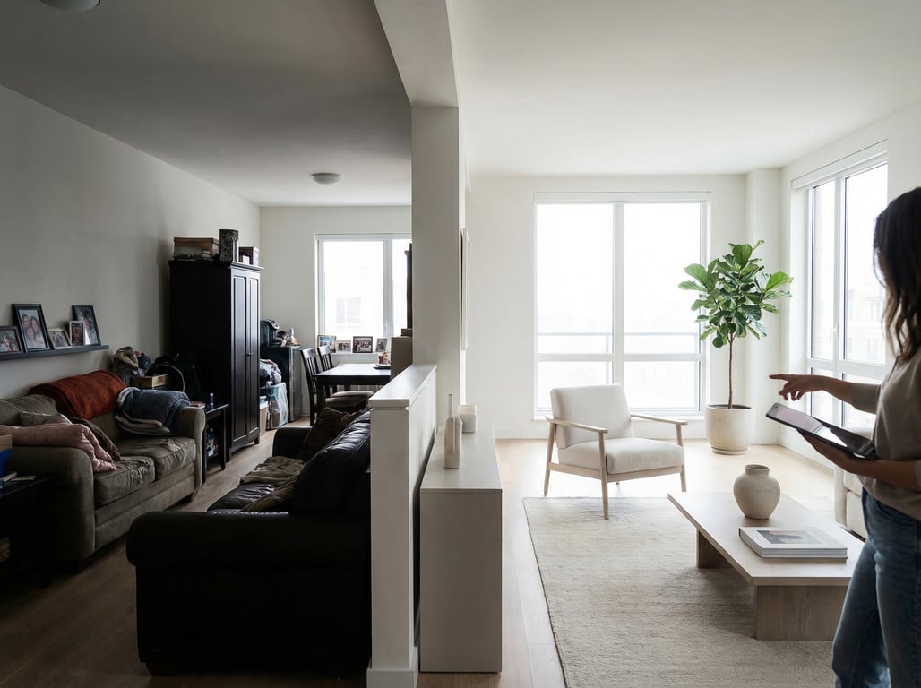 Illustration for section 1 of: Interior design para anuncios inmobiliarios: ideas visuales que hacen que una vivienda se vea más vendible