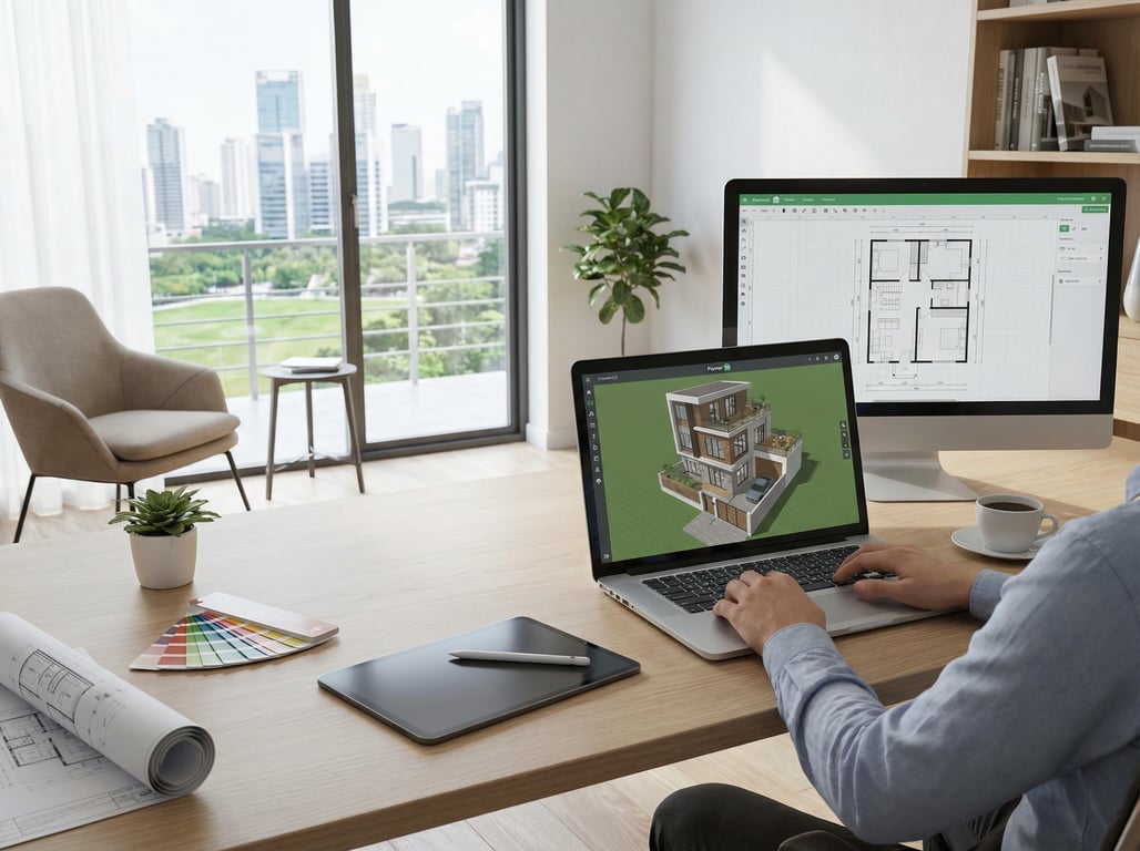 Illustration for section 2 of: Plano 5D (Planner 5D): qué es, precios y alternativas para inmobiliaria (2026)