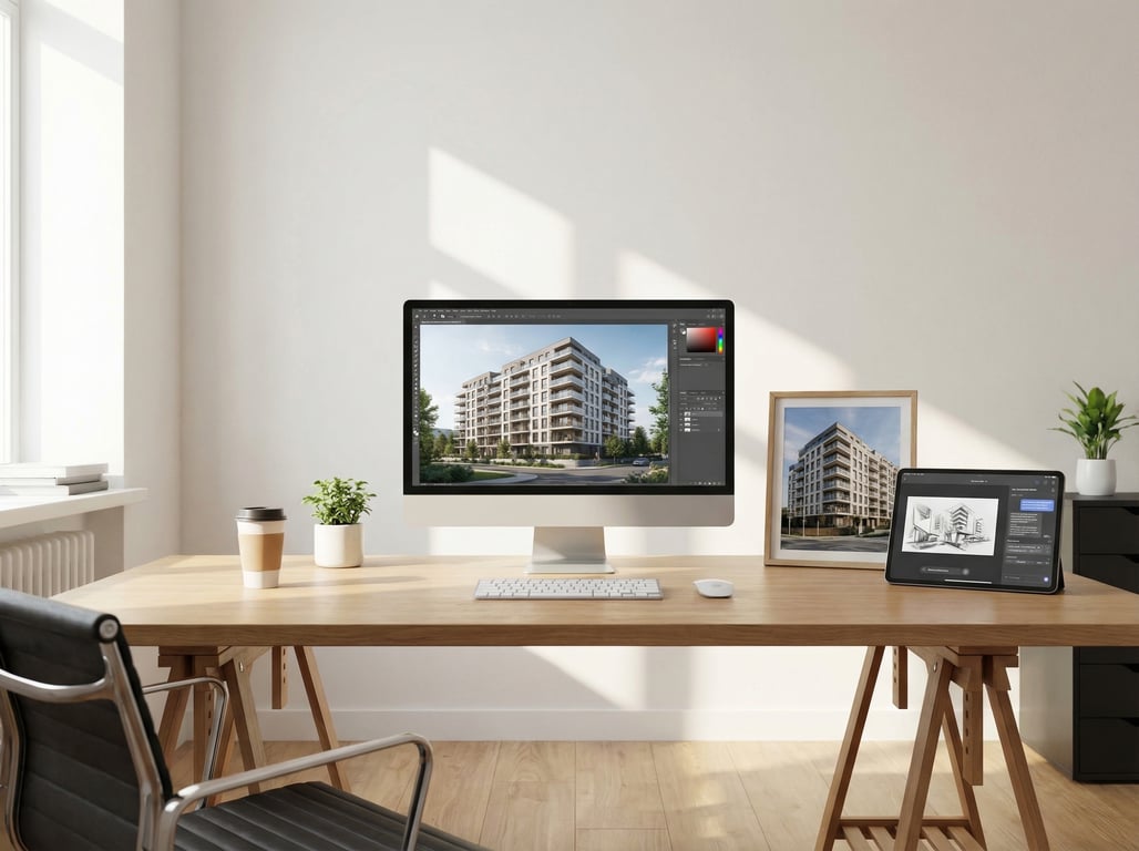 Illustration for section 1 of: Render fotorrealista: qué es, cuánto cuesta y cuándo usarlo en inmobiliaria (vs. foto y IA)