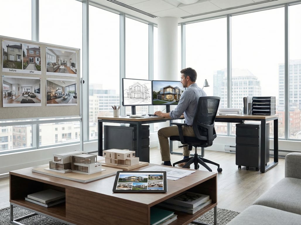 Illustration for section 1 of: Renders inmobiliarios: qué son, tipos, precios orientativos y ejemplos (antes y después)