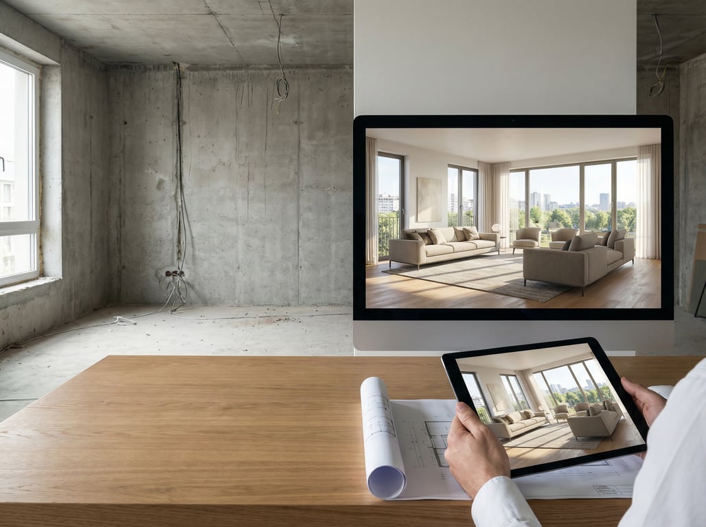 Illustration for section 2 of: Renders inmobiliarios: qué son, tipos, precios orientativos y ejemplos (antes y después)