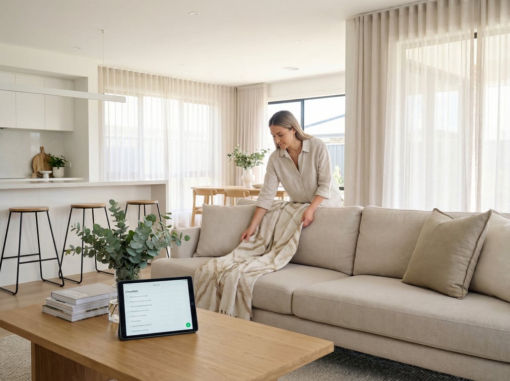 Illustration for section 1 of: Stage homes: cómo preparar una casa para vender (home staging) + checklist por habitaciones