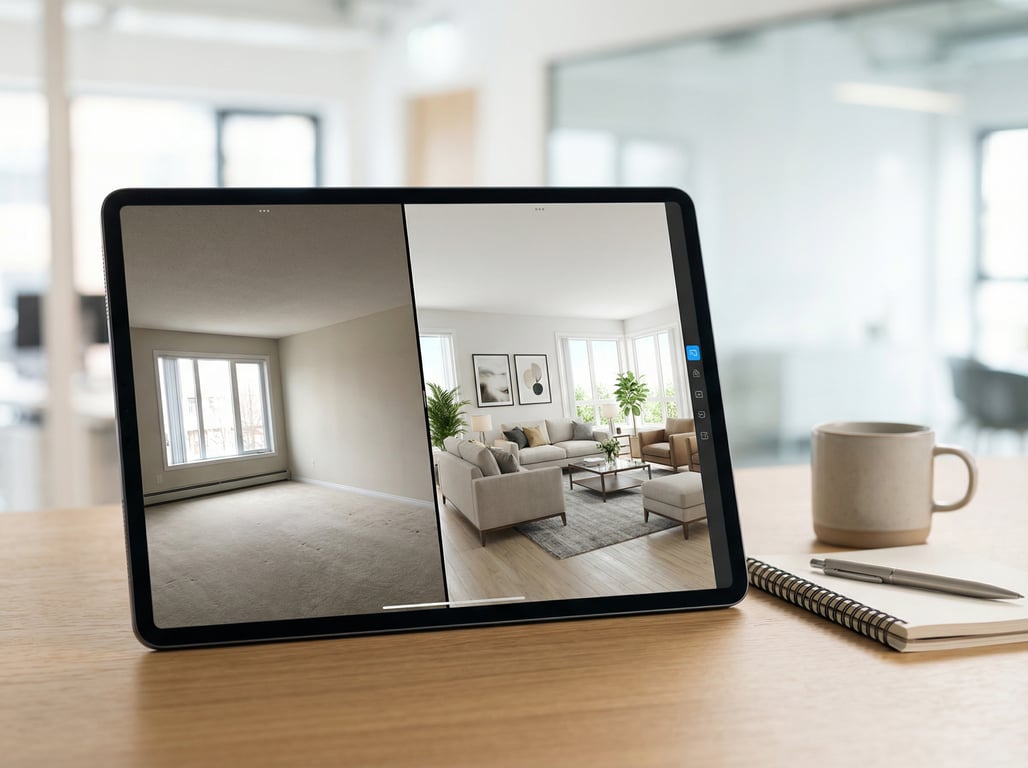 Illustration for section 2 of: Staging virtual: precio, cuánto cuesta y qué incluye (guía rápida para vender una casa)