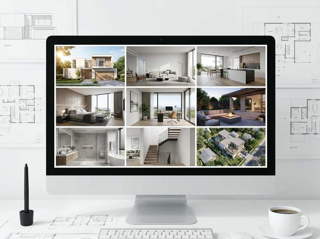 Illustration for section 1 of: Checklist de 9 escenas 3D para casas modernas en portales