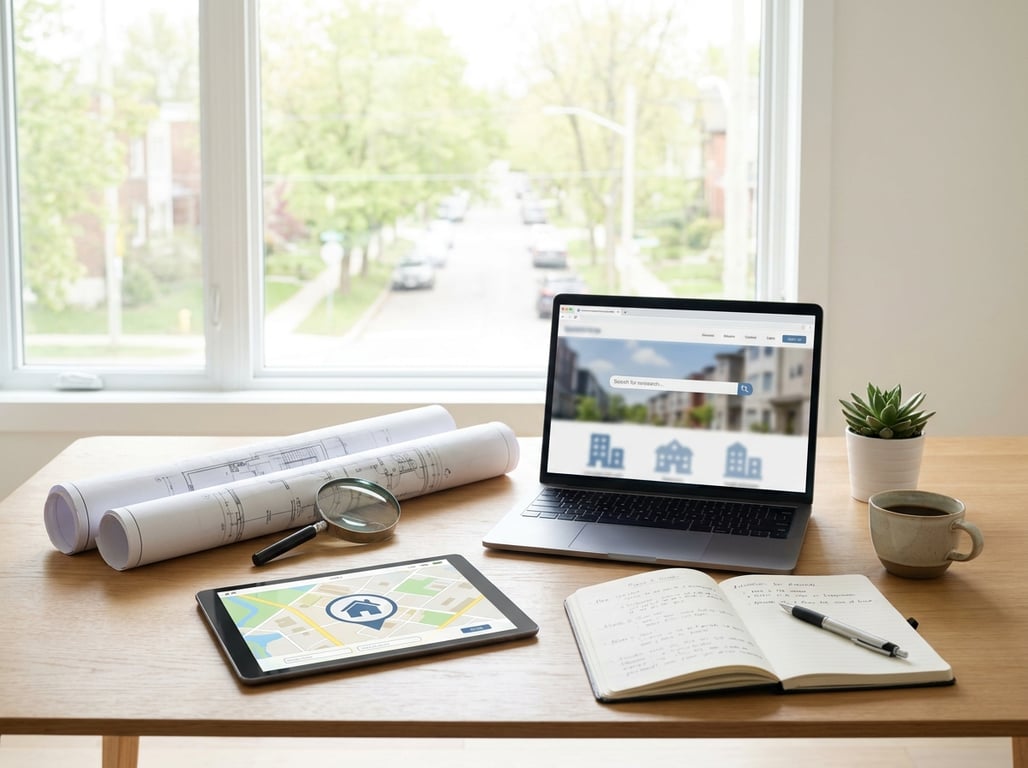Illustration for section 1 of: Find floor plans by address: a real-estate triage checklist