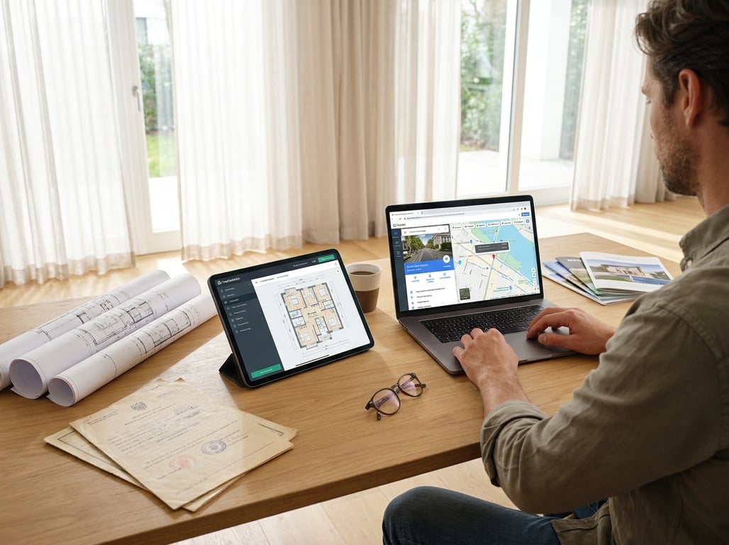 Illustration for section 1 of: Find floor plans by address: free vs paid options