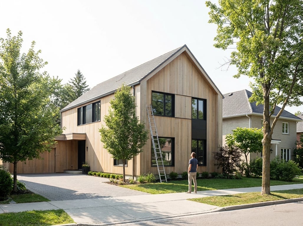 Illustration for section 2 of: How high is a 2-story house in 2025? Ranges + examples