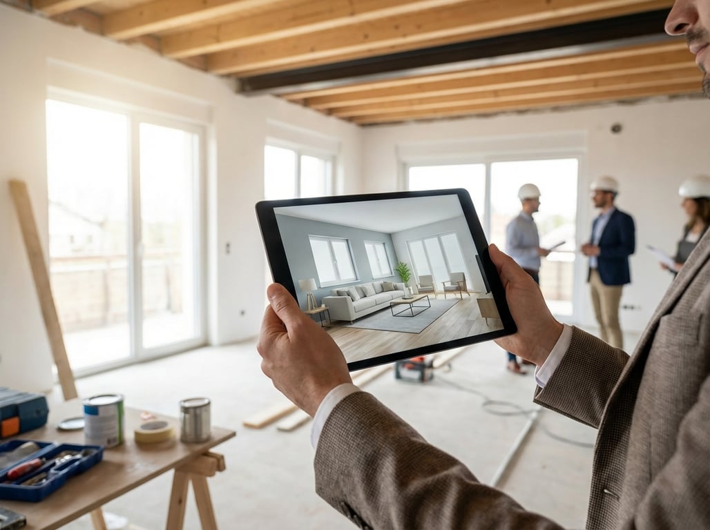 Illustration for section 2 of: Reforma con IA en inmobiliaria: cuándo usarla y límites