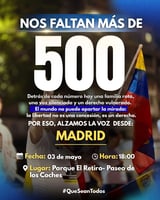 Movilización por los presos políticos. #QueSeanTodos