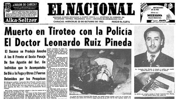Leonardo Ruiz Pineda, líder de la resistencia venezolana de los años 50