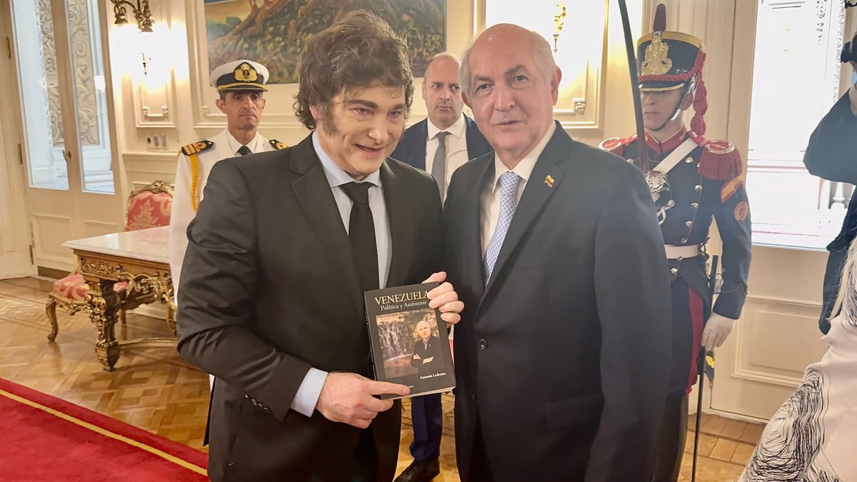 Milei y Ledezma en Argentina