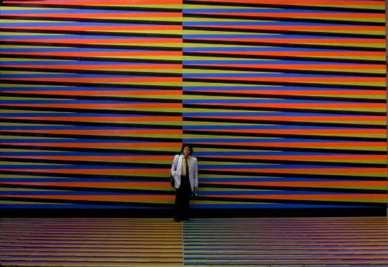 Mural de Carlos Cruz Diez