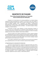 Manifiesto de Panamá