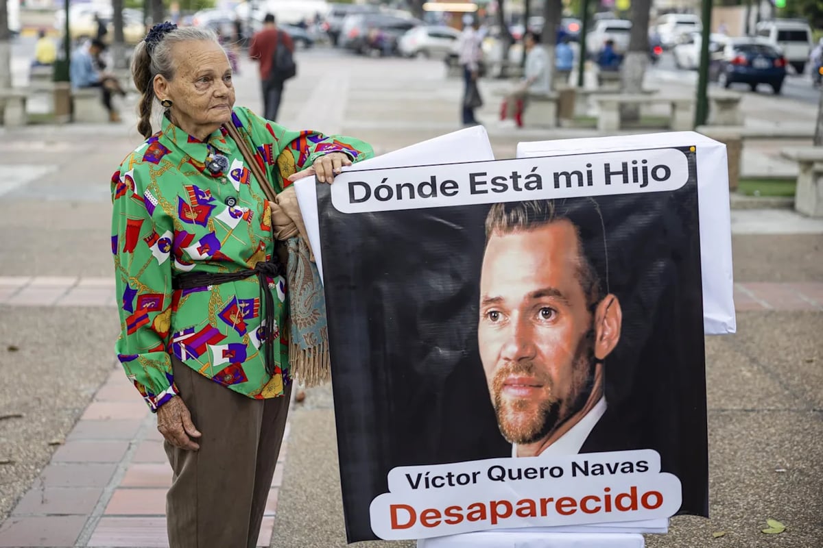 Carmen Navas, madre de desaparecido