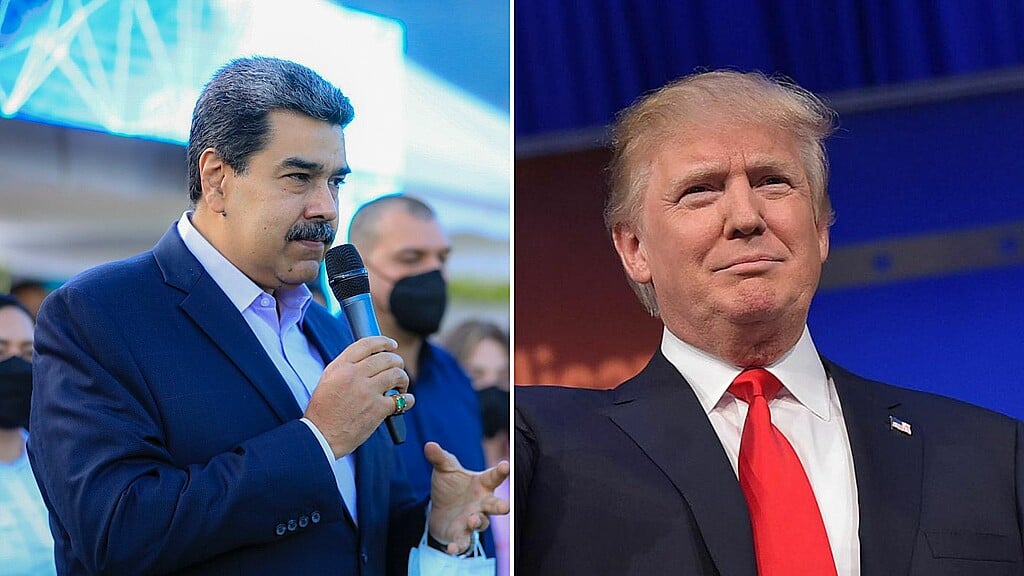 Trump y Maduro