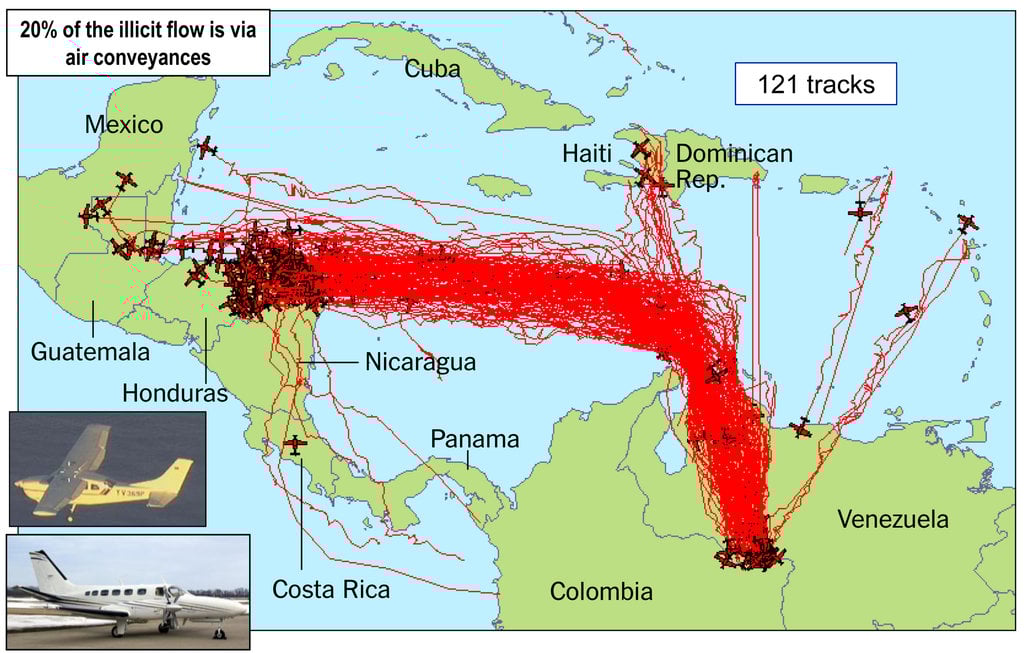Venezuela puente del narcotráfico, aunque Maduro lo niegue