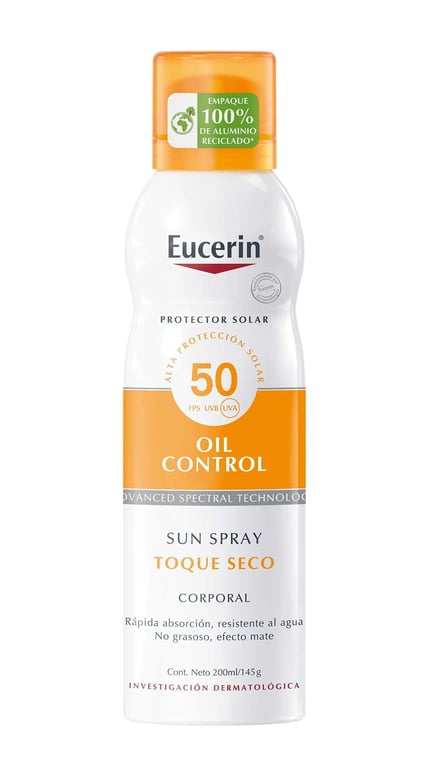 Eucerin Sun Spray Toque Seco FPS 50+ 200ml