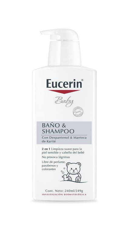 Eucerin Baby Baño y Shampoo 240ml