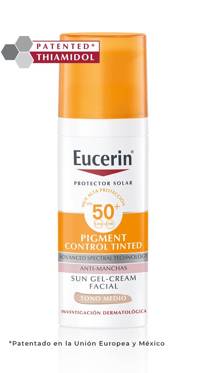 Eucerin Protector Solar Facial Pigment Control Tono Medio FPS50+ 50ml