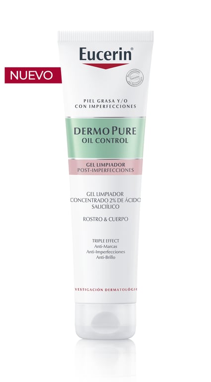 Eucerin DermoPure Triple Effect Gel Limpiador Concentrado 150ml