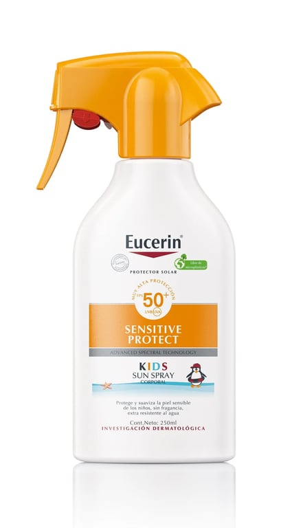 Eucerin Protector Solar Niños Sensitive Protect Spray Trigger FPS50+ 250ml