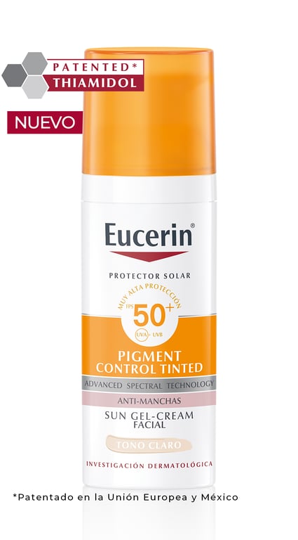 Eucerin Protector Solar Facial Pigment Control Tono Claro FPS50+ 50ml
