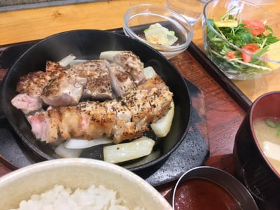 豚ステーキ 十一