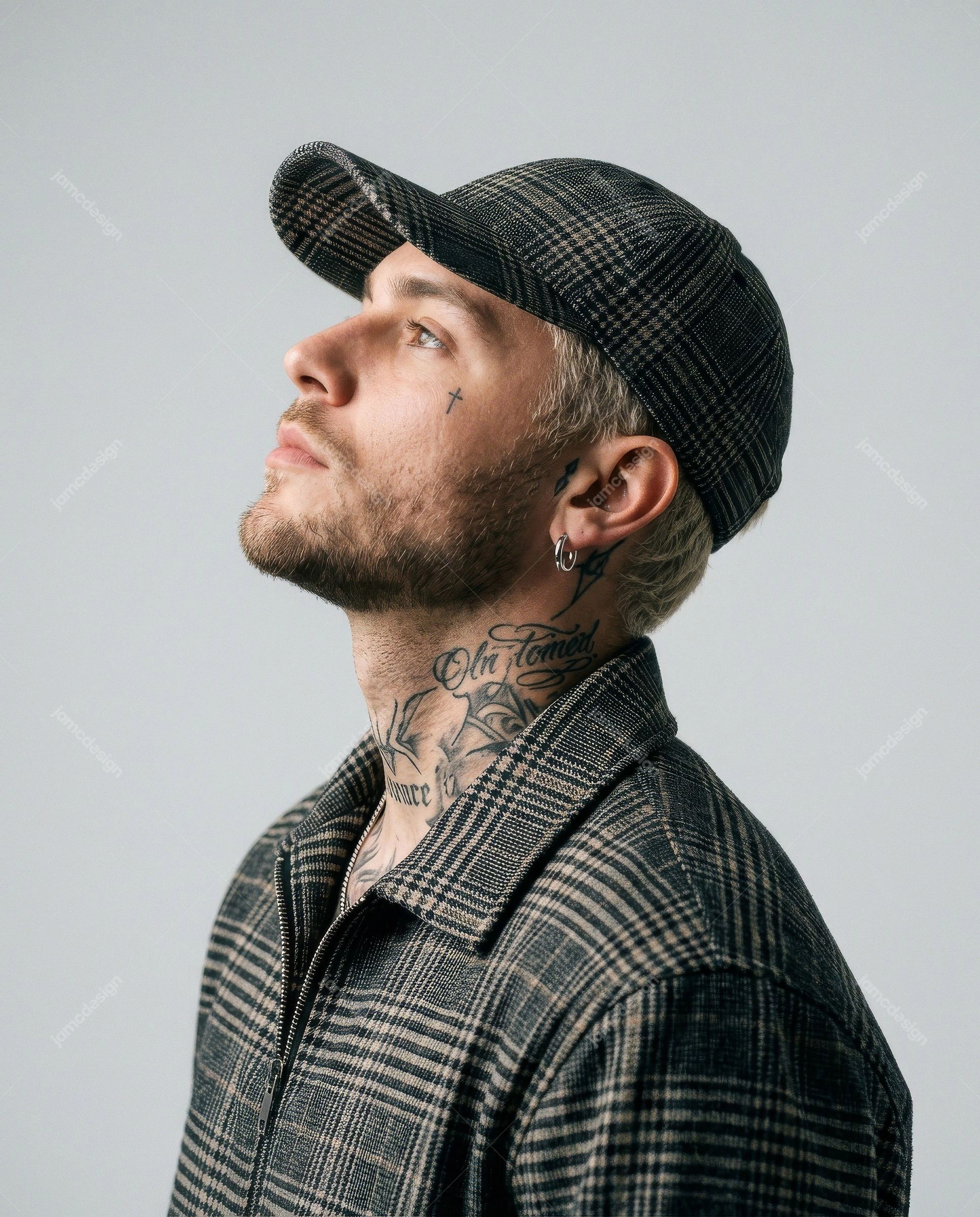 Streetwear Man Side Profile Portrait