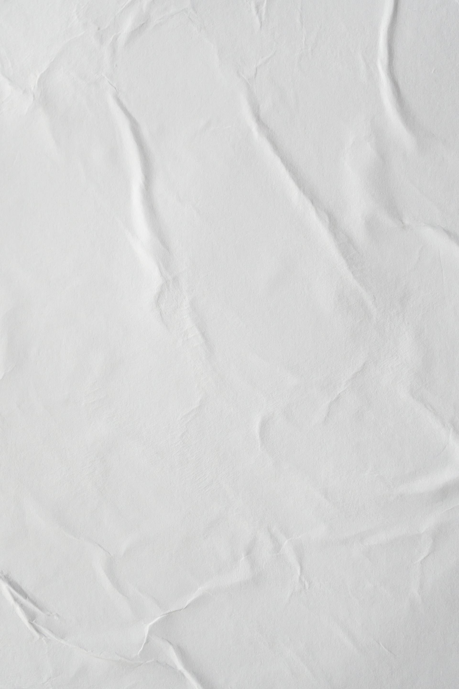 White Paper Fold Crease Texture Background