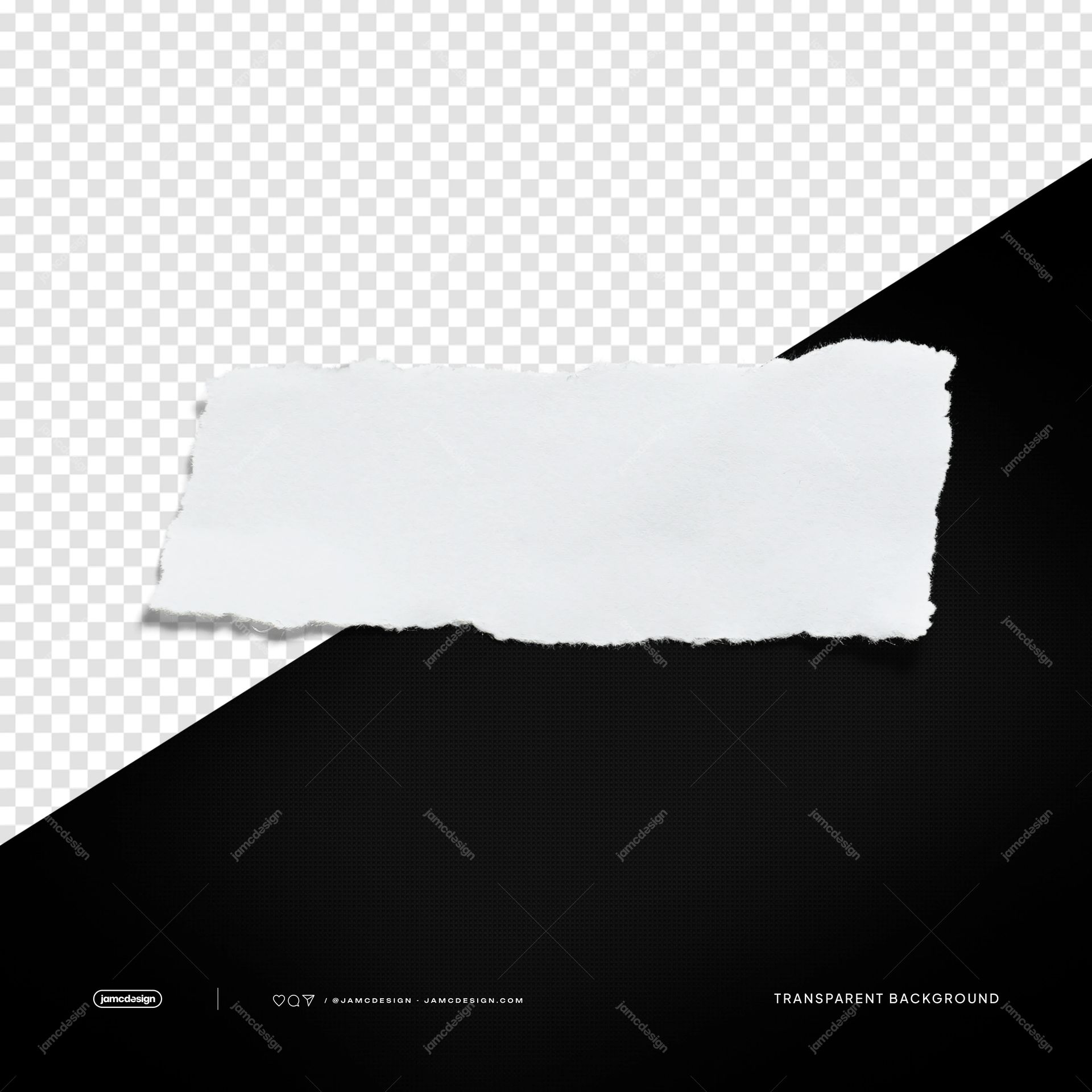 White Torn Paper Strip With Shadow Ragged Surface PNG Transparent. White torn paper strip supplied as a PNG transparent object, with rough ragged edges