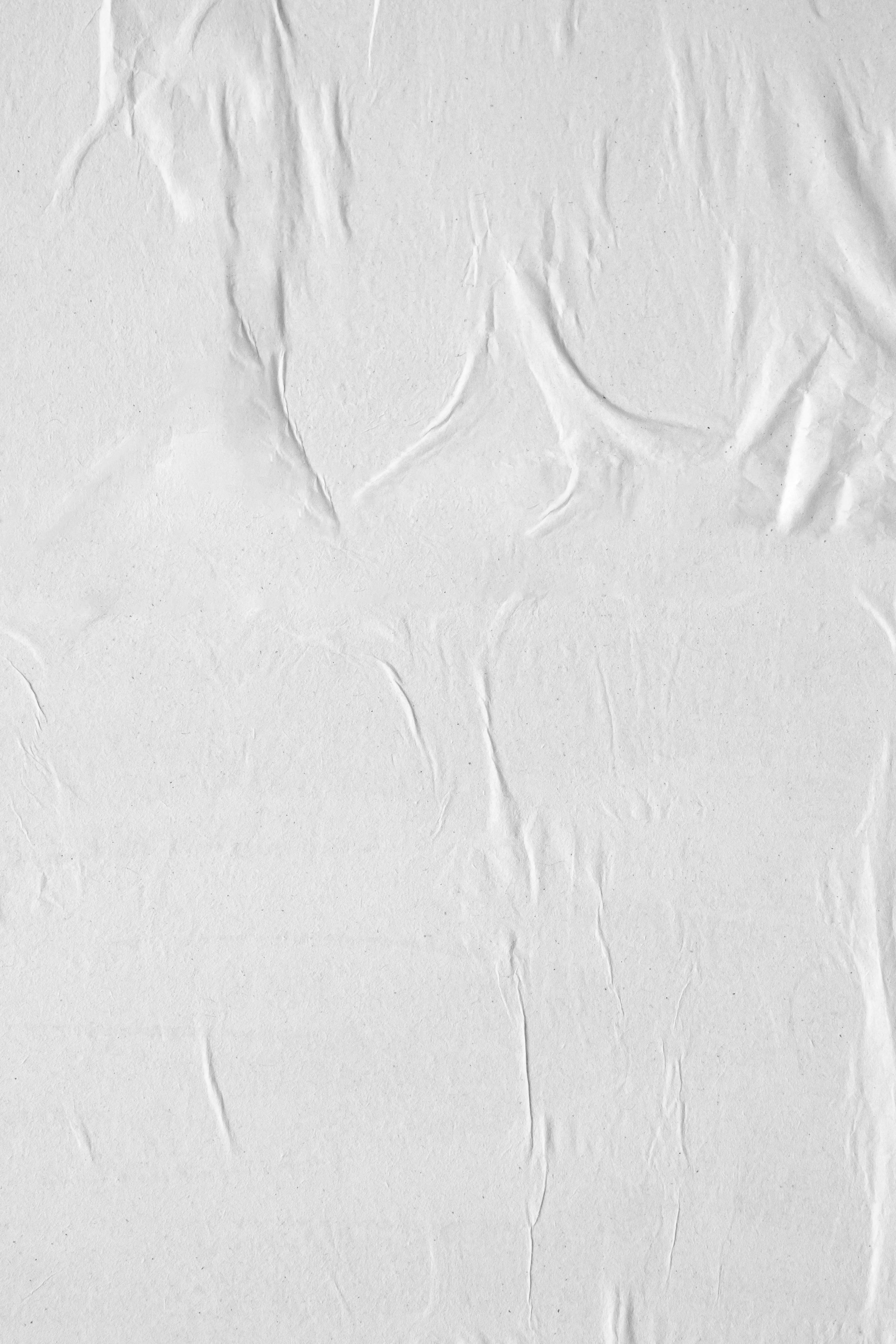 White Rough Paper Wrinkle Texture Background
