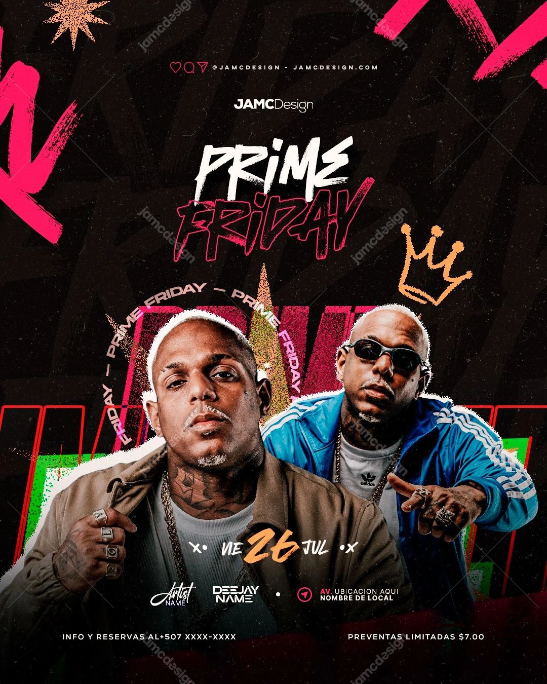 Prime Friday Flyer Template PSD 
