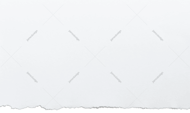 Ragged Edge White Paper Rectangle PNG Transparent