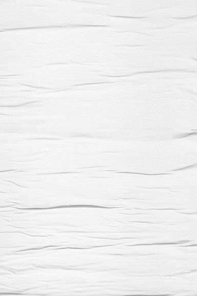 White Wrinkled Poster Paper Background
