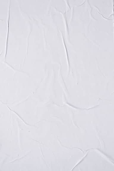 White Cracked Paper Wrinkle Texture Background