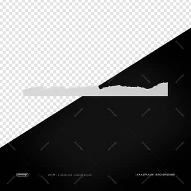 White Torn Paper Edge With Shadow PNG Transparent