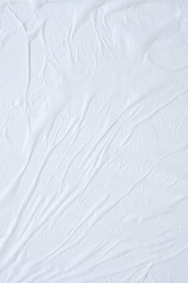 White Wrinkled Fabric Surface Texture Background