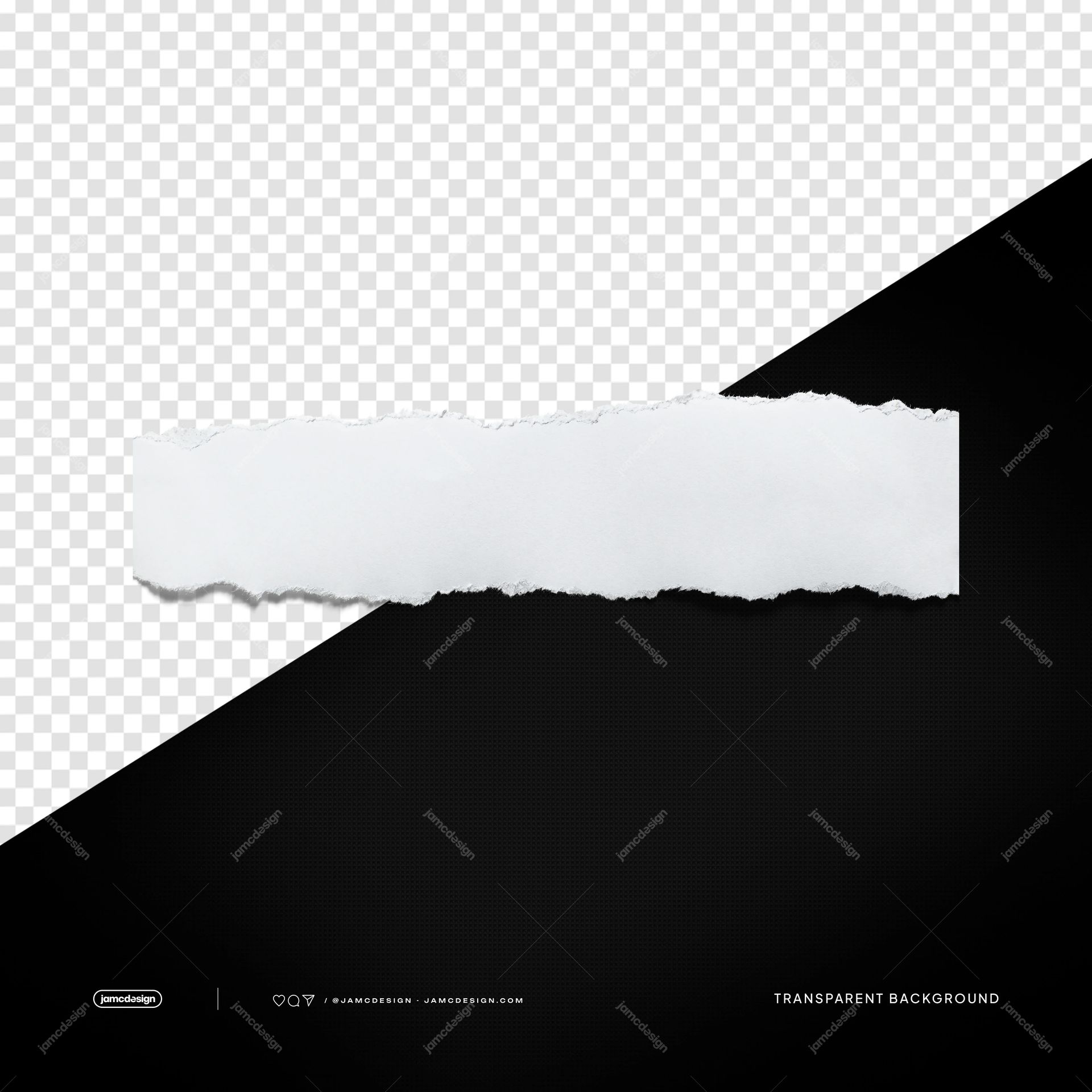 White Torn Paper Sheet Rough Texture Strip PNG Transparent. White torn paper strip supplied as a PNG transparent object, with irregular ripped edges