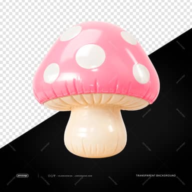 Glossy Balloon Star Wand Isolated