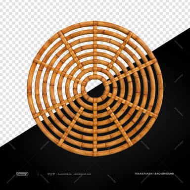 Vintage Gold Condenser Microphone PNG Transparent Background