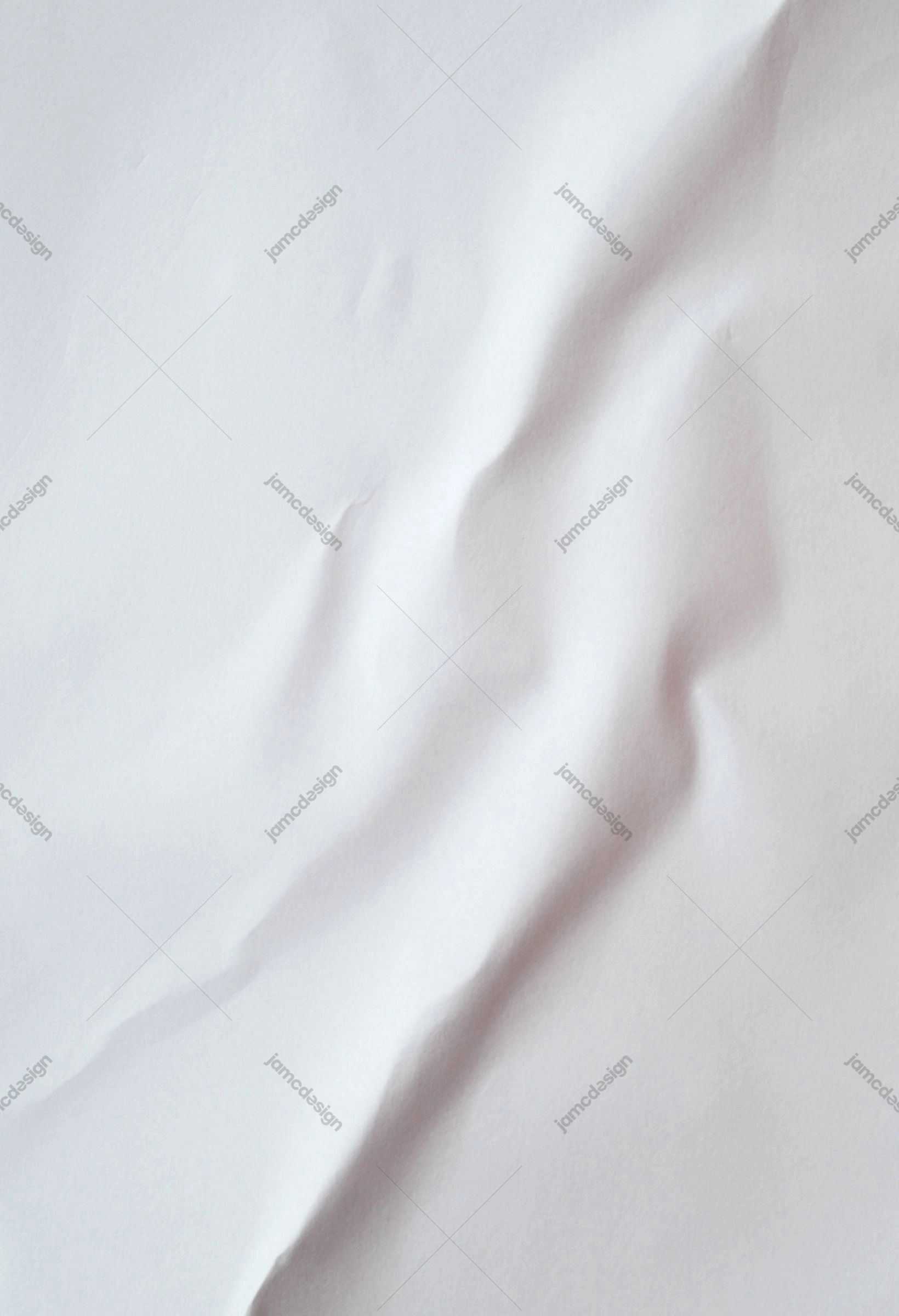 Soft White Paper Fold Texture Background