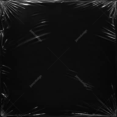 Black Plastic Wrap Texture Background