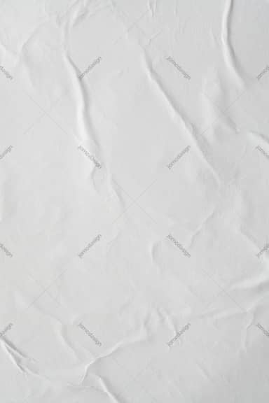 Arrière-Plan de Texture Pli Froissement Papier Blanc