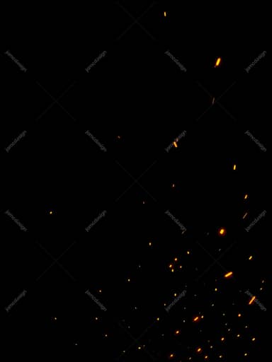 Red Orange Sparkle Dust On Black Background Texture