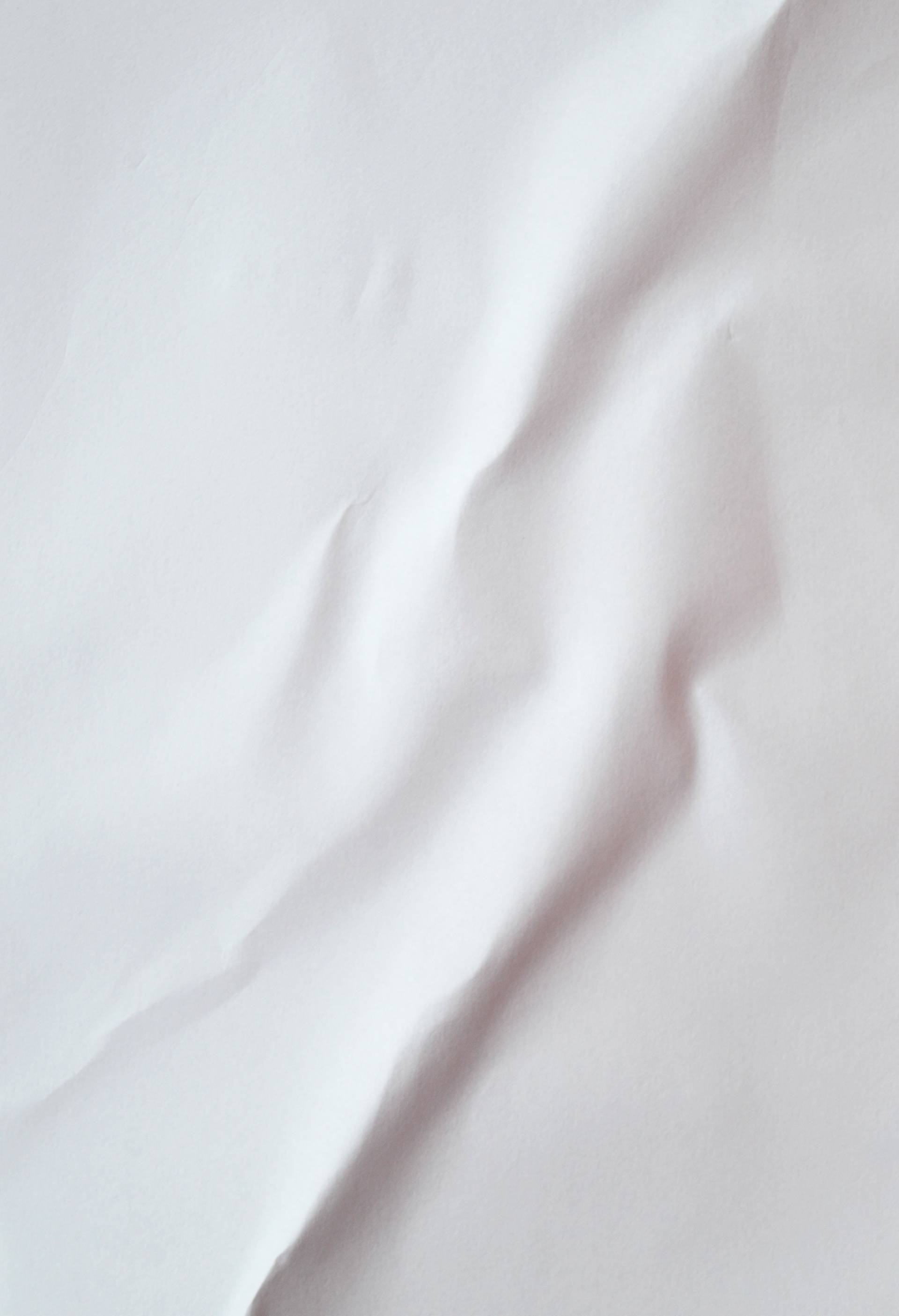 Soft White Paper Fold Texture Background