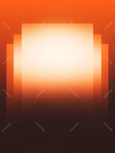Warm Orange Abstract Gradient Layered Glow Background JPG